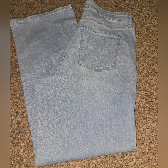 Light Blue Denim Jeans Old Navy 16 Tall - Picture 2 of 4